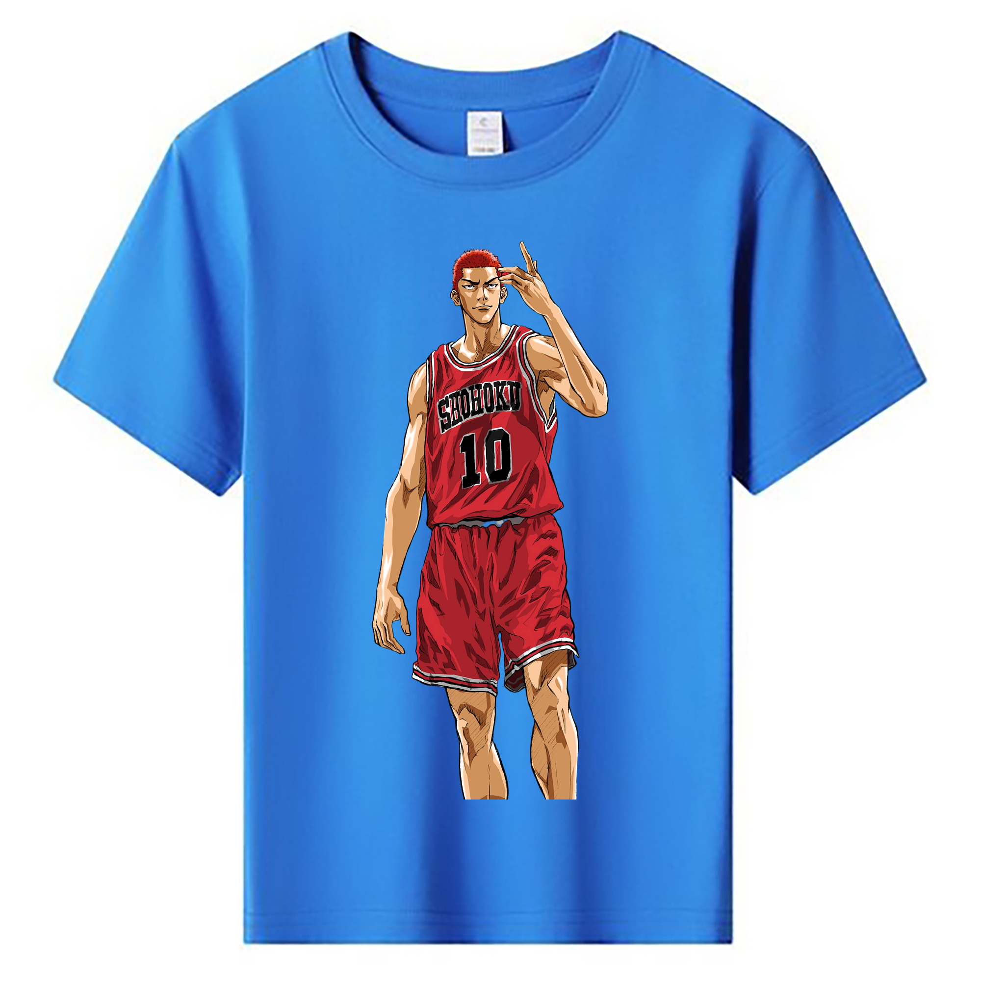 （画像用） SLAM DUNK／スラムダンク 綿100％キッズTシャツ（フロントプリント）
